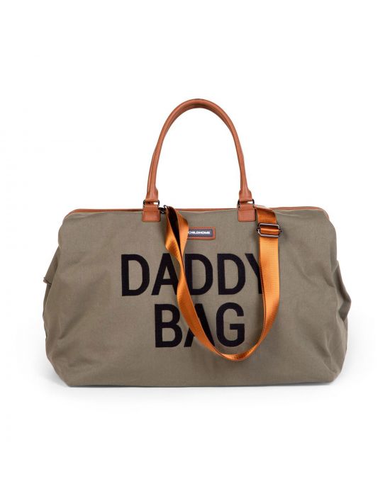 Childhome Daddy Bag Big Canvas Kaki