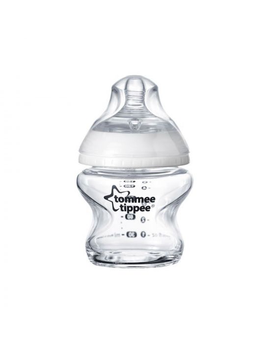 Tommee Tippee Baby Bottle 150ml Closer to nature Low flow 0M +