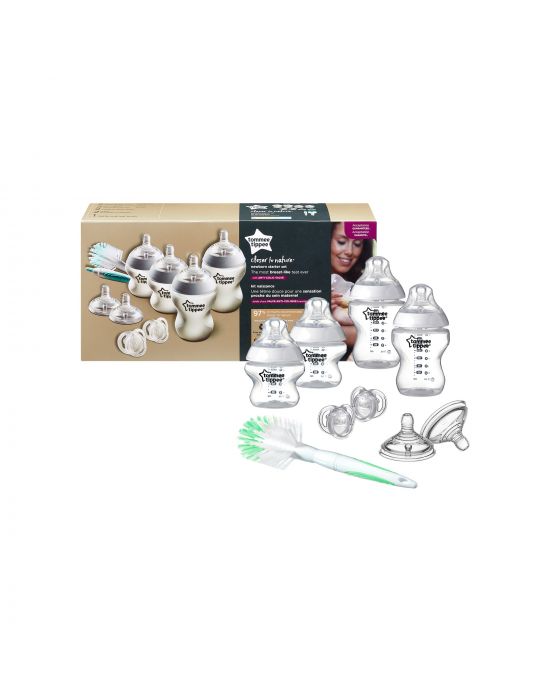 Tommee Tippee Baby Bottle Gift Set For Newborns Closer To Nature