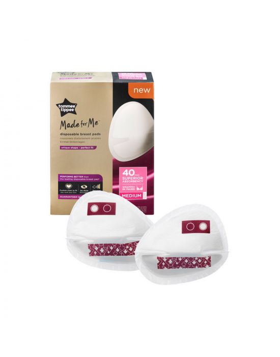 Επιθέματα Στήθους μίας χρήσης 40τμχ Medium Tommee Tippee