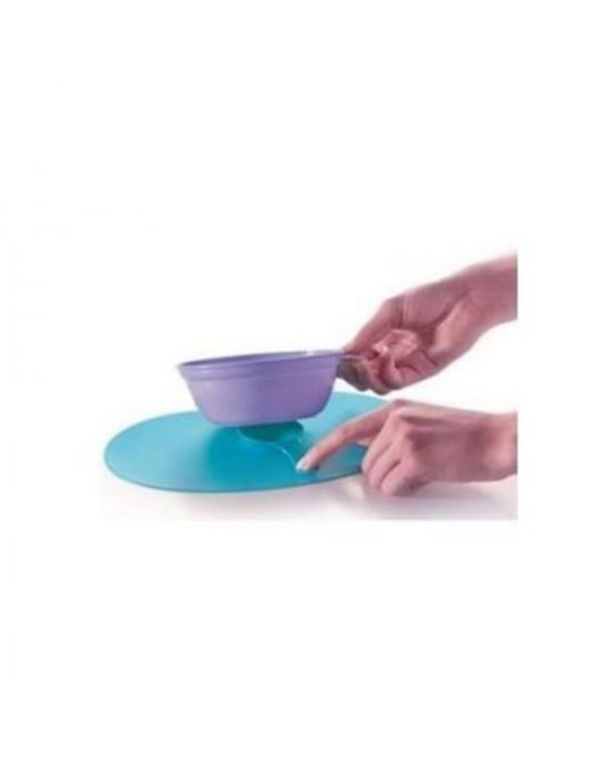 Παιδικό Σουπλά Σιλικόνης με Βεντούζα Purple Tommee Tippee