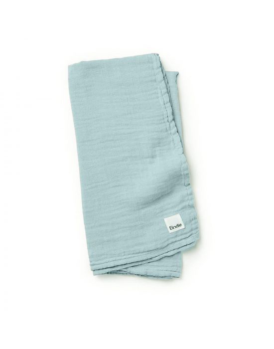 Elodie Details Baby Muslin Blanket Aqua Turquoise