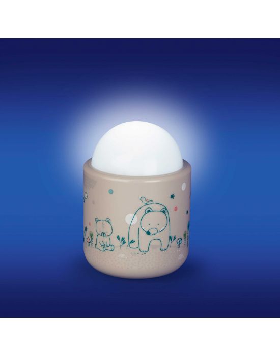 Pabobo Portable Nightlight 70H Battery Time Beige