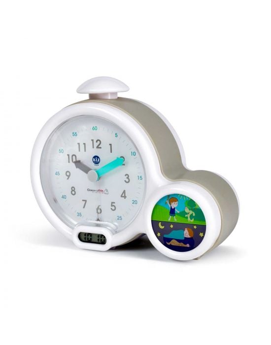 Pabobo Kid'sleep Clock Grey New