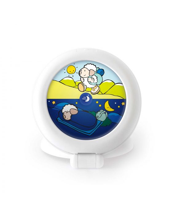 Pabobo Kid'sleep Clock Globetrotter White