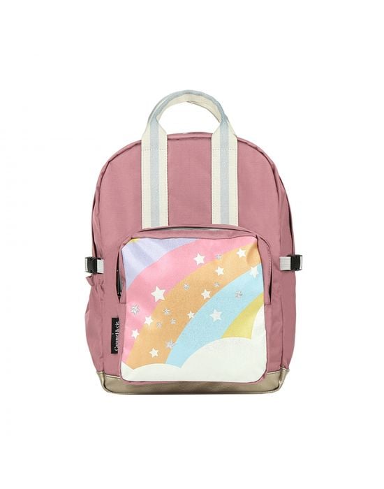 Caramel Backpack Medium Starry Rainbow