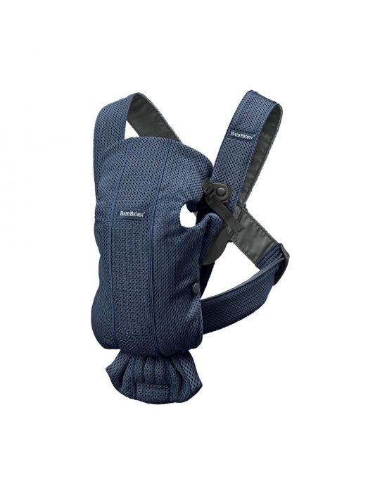 BΑΒYBJΟRN  Baby Carrier Mini, 3D Mesh, Navy blue