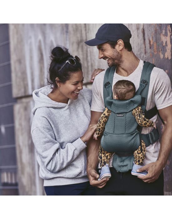 BΑΒYBJΟRN Baby Carrier Move, Sage green, 3D Mesh