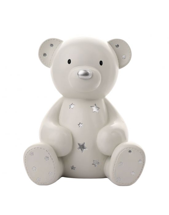 Bambino Large Teddy Resin Money Box 20cm