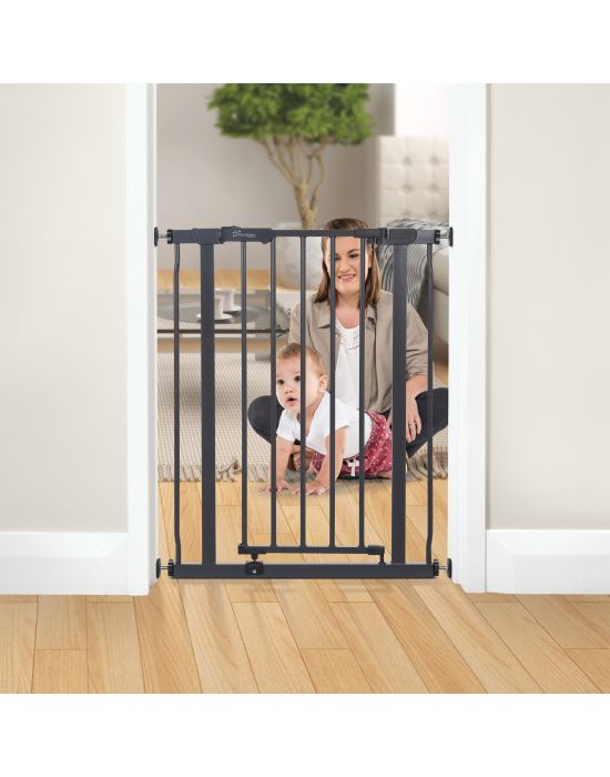 Παιδική Πόρτα  Ασφαλείας AVA Simline Charcoal (61-68cm) Dream Baby