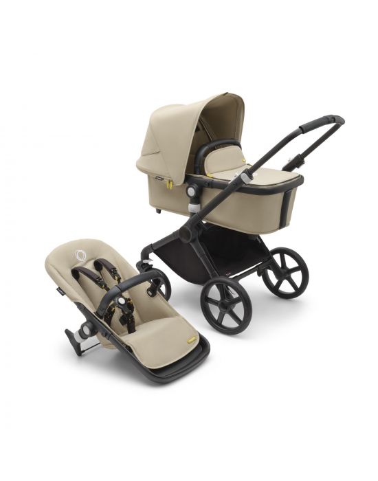 Παιδικό Καρότσι Fox Cub complete Black Desert Beige/Desert BeigeBugaboo