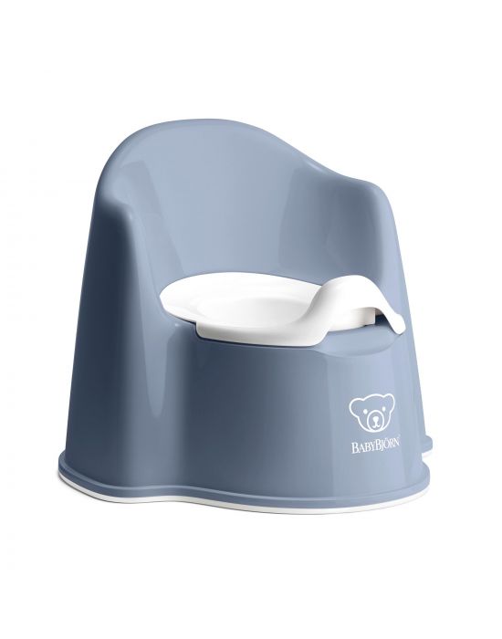 Babybjorn Potty Chair Blue-White Green