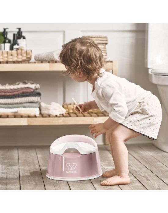 Babybjiorn Smart Potty Deep Pink-White