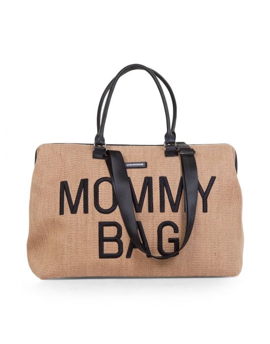 Τσάντα αλλαγής Childhome Mommy Bag Large Raffia