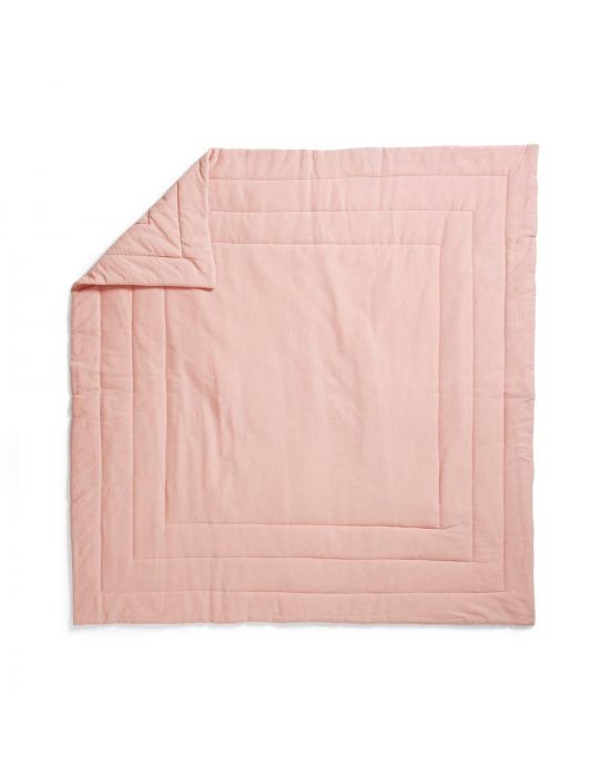 Elodie Quilted Blanket Blushing Pink
