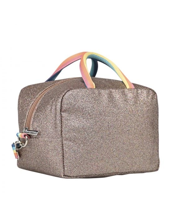 Caramel Lunch Bag Glitter Copper