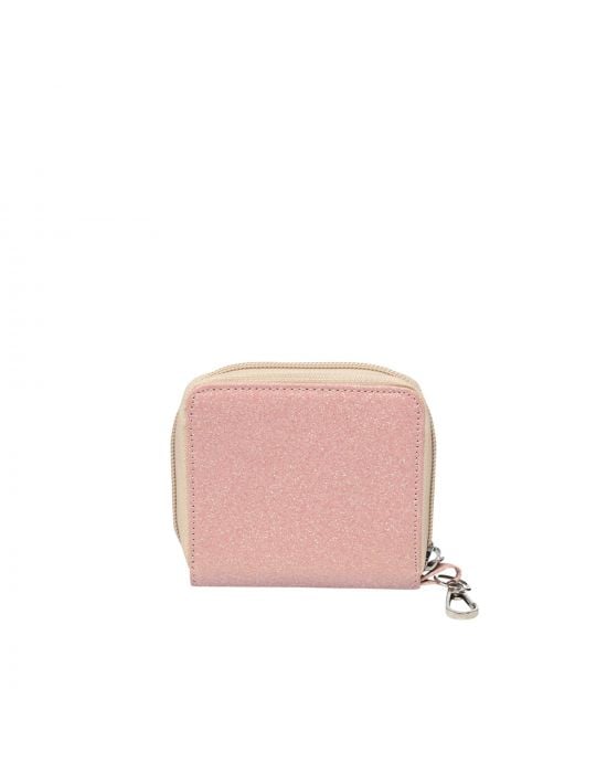 Caramel Wallet Coral Glitter