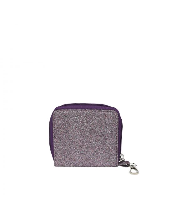 Πορτοφόλι Purple Glitter Caramel