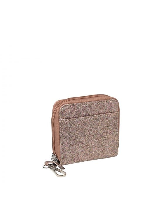 Caramel Wallet Coper Glitter