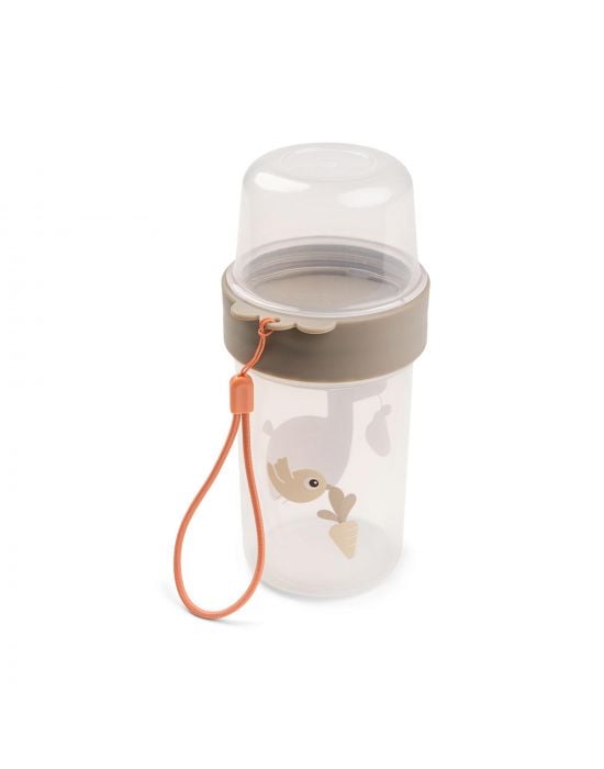 Done By Deer To go 2-way snack container L Lalee Sand 150 ml-320 ml D

