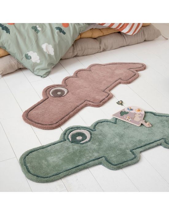 Done By Deer Rug Croco Powder 110x46 cm 
