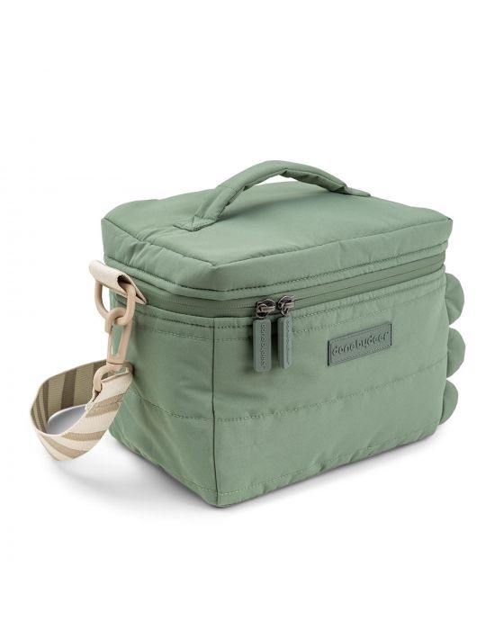 Done By Deer Kids insulated lunch bag Croco Green