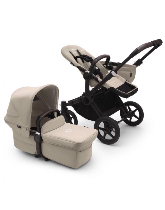 Παιδικό Καρότσι Βugaboo Donkey 5 Mono Complete Black-Desert Taupe