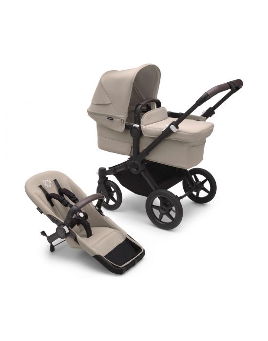 Bugaboo Kids Stroller Donkey 5 Mono complete Black-Desert Taupe