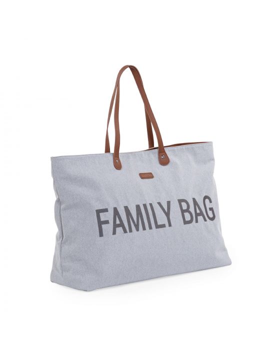 Childhome Family Bag Nursery Bag Canvas Grey