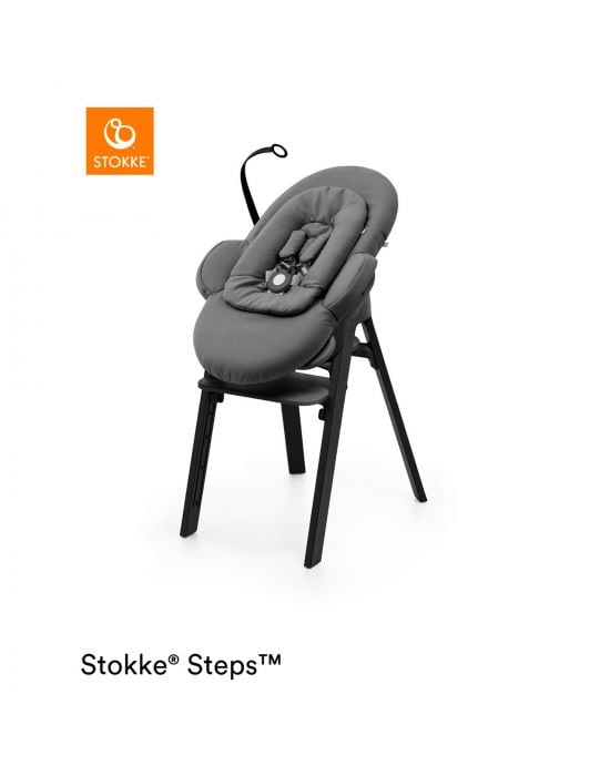 Βρεφικό Relax Stokke STEPS Herringbone Grey-Black