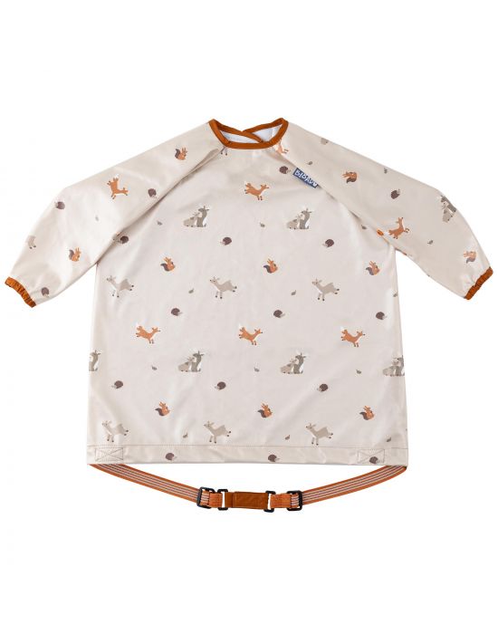 Bibado Baby Sleeved Bib Forest Friends