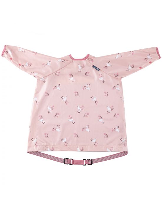 Bibado Baby Sleeved Bib Curious Cottontails