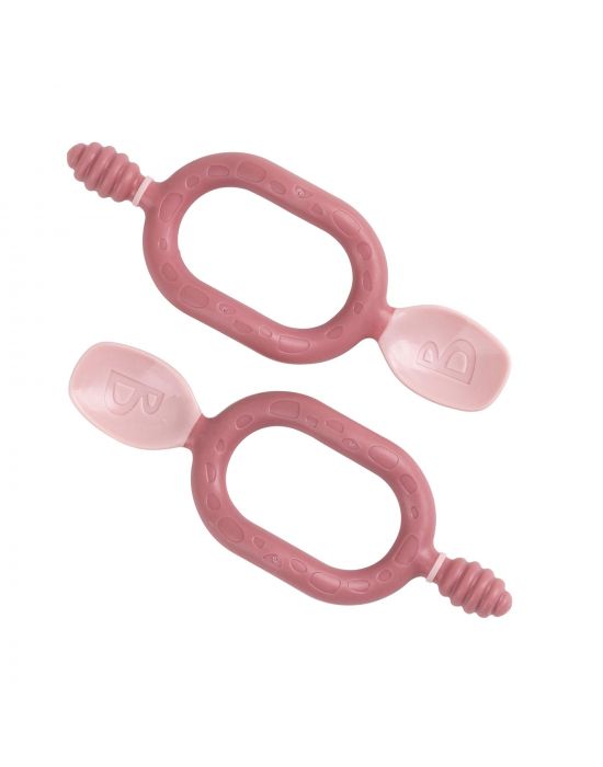 Bibado 2 Pack Spoon & Dipper - Dippit™ Blush