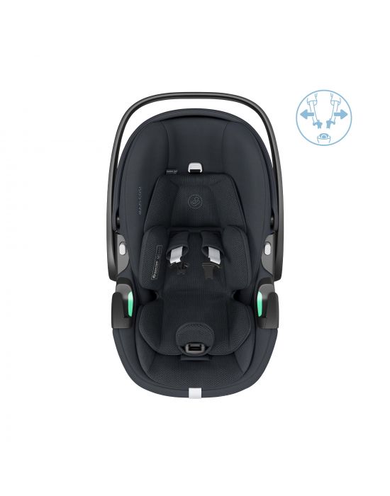 Maxi Cosi Παιδικό Kάθισμα Αυτοκινήτου Pebble 360 Pro2 Essential Graphite