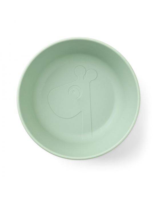 Παιδικό Μπωλ Από Πλαστικό Kiddish Raffi Green Done By Deer