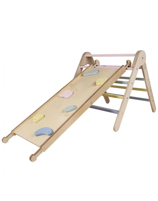 Wudd Climbing Triangle Pikler 75cm with Ramp