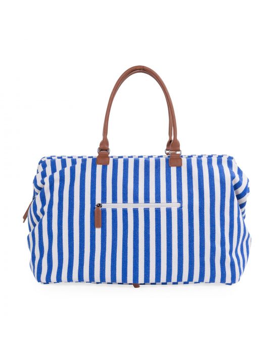 Τσάντα αλλαγής Childhome Mommy Bag Stripes Electric Blue-Light Blue