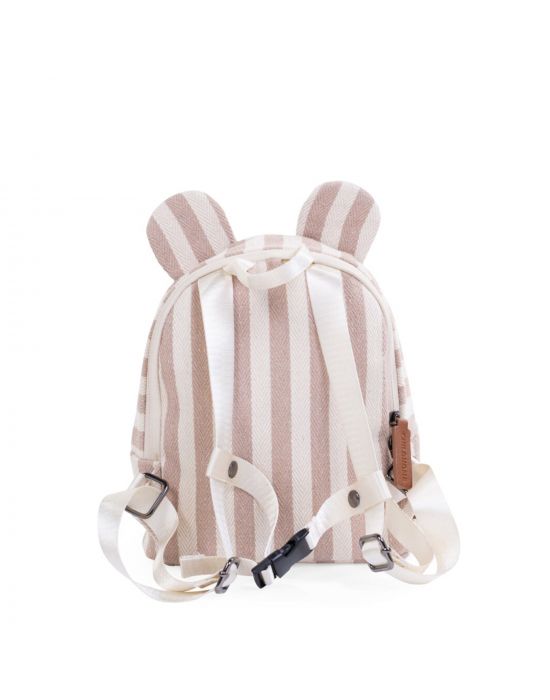 Childhome My First Bag Stripes Nude-Terracotta