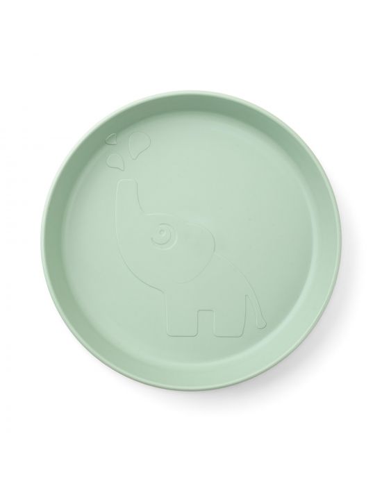 Παιδικό Πιάτο Από Πλαστικό Kiddish Elphee Green Done By Deer