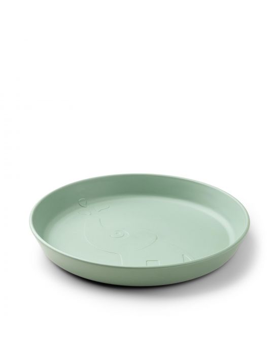 Παιδικό Πιάτο Από Πλαστικό Kiddish Elphee Green Done By Deer