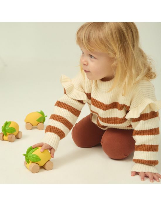 Oli&Carol Theether 2in 1 Lou The Lemon Baby Car