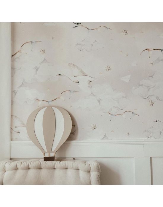 Ταπετσαρία Τοίχου Magic Swans Blue 100x280cm Dekornik