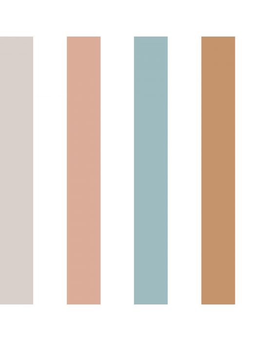 Ταπετσαρία Τοίχου Portofino Colour Stripes 100x280cm Dekornik