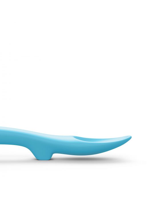 Κουτάλι Σιλικόνης Whale Blue +4μ Suavinex