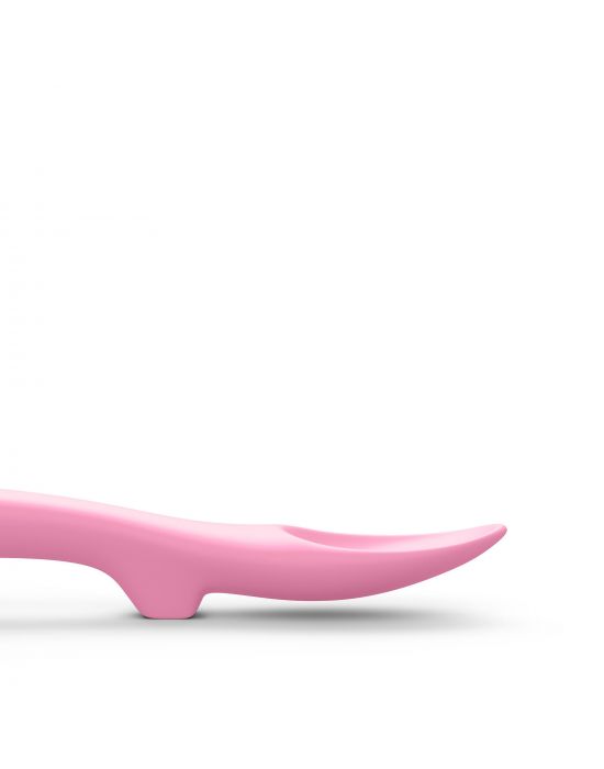 Κουτάλι Σιλικόνης Whale Pink +4μ Suavinex