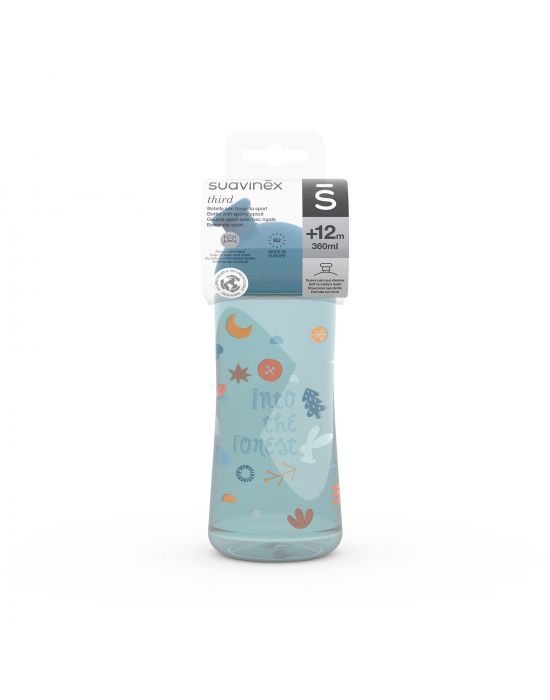 Παγούρι Εκπαιδευτικό Sporty Spout 270ml Blue Suavinex