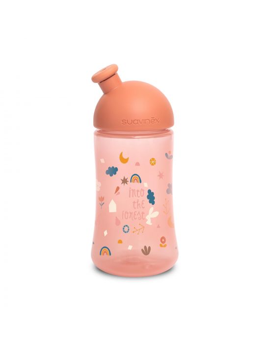 Παγούρι Εκπαιδευτικό Sporty Spout 270ml Forest Pink Suavinex