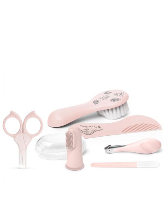 Σετ Περιποίησης Μωρού 6τεμ Pink +0μ Suavinex