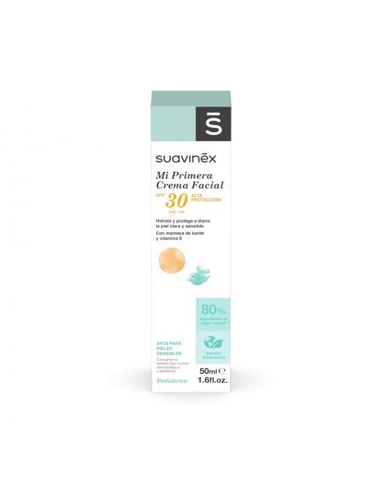 Αντηλιακή Κρέμα Προσώπου για βρέφη SPF30 50ml Suavinex