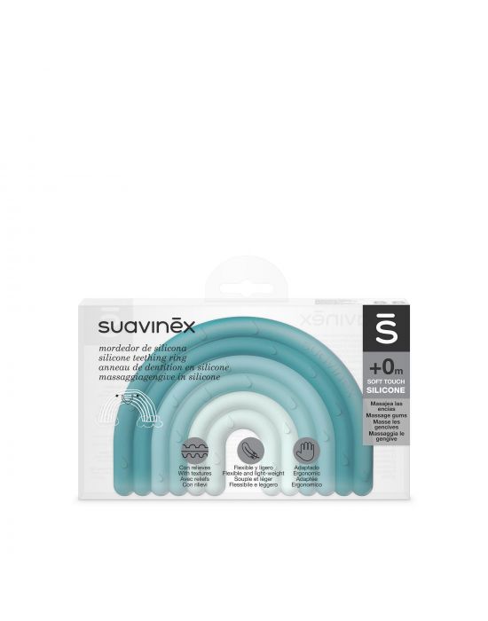 Μασητικό Σιλικόνης +0m Blue Suavinex